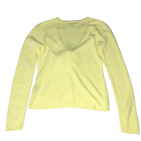 H&M Yellow Lightweight  Cardigan Sweater - Women’s 6 - Picture 11 of 15